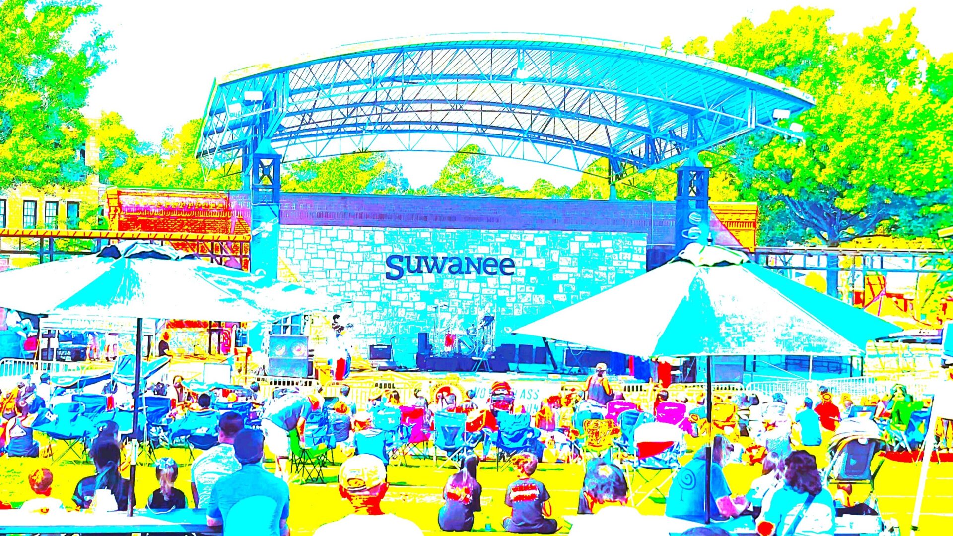 Suwanee outdoor Concert View Finder Arts