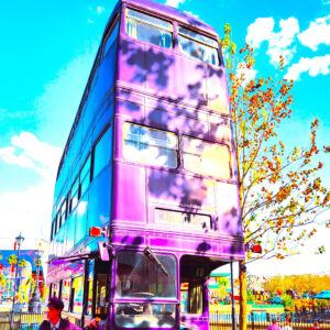 Night Bus in Day Time *