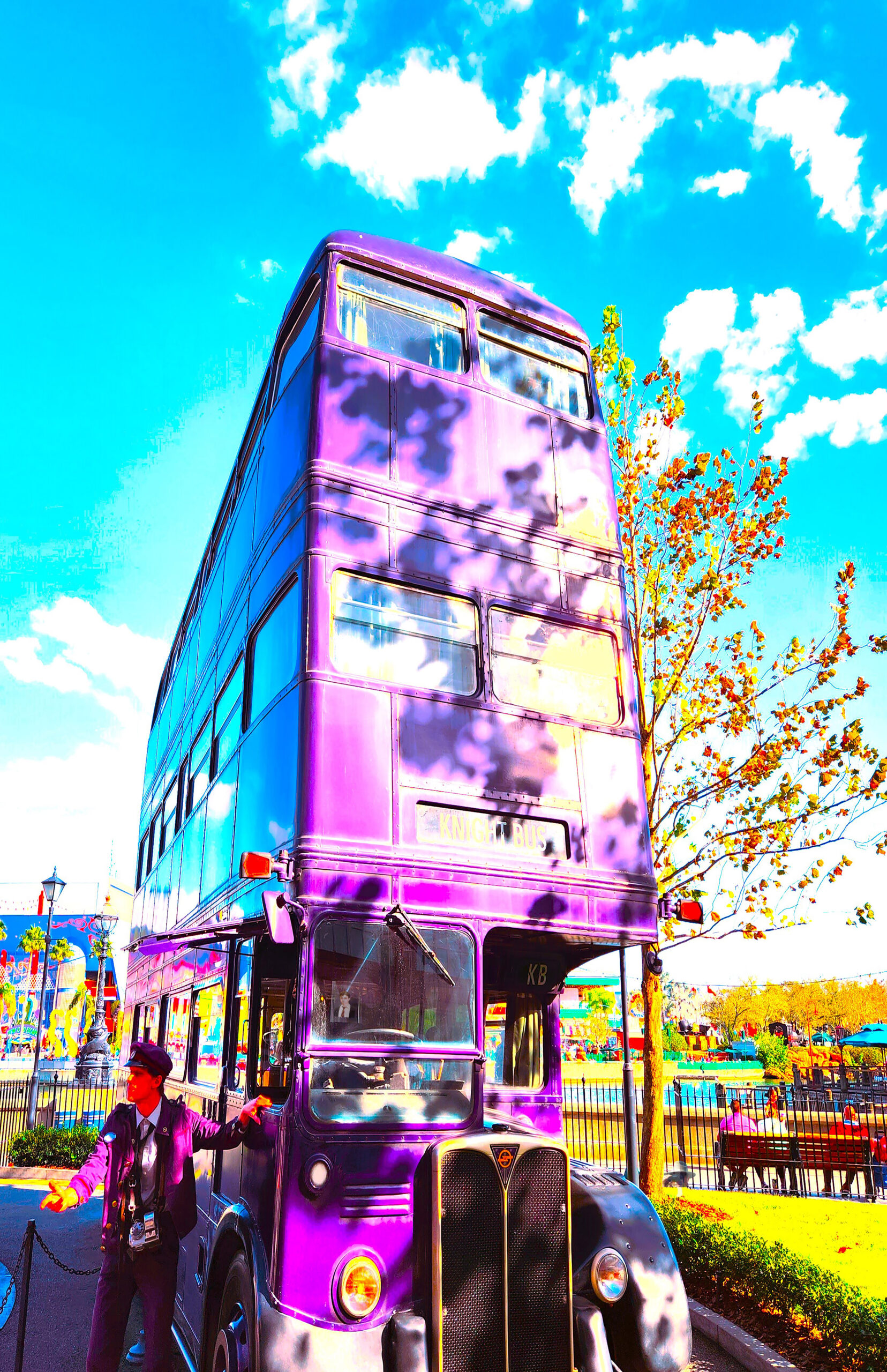 Night Bus in Day Time *