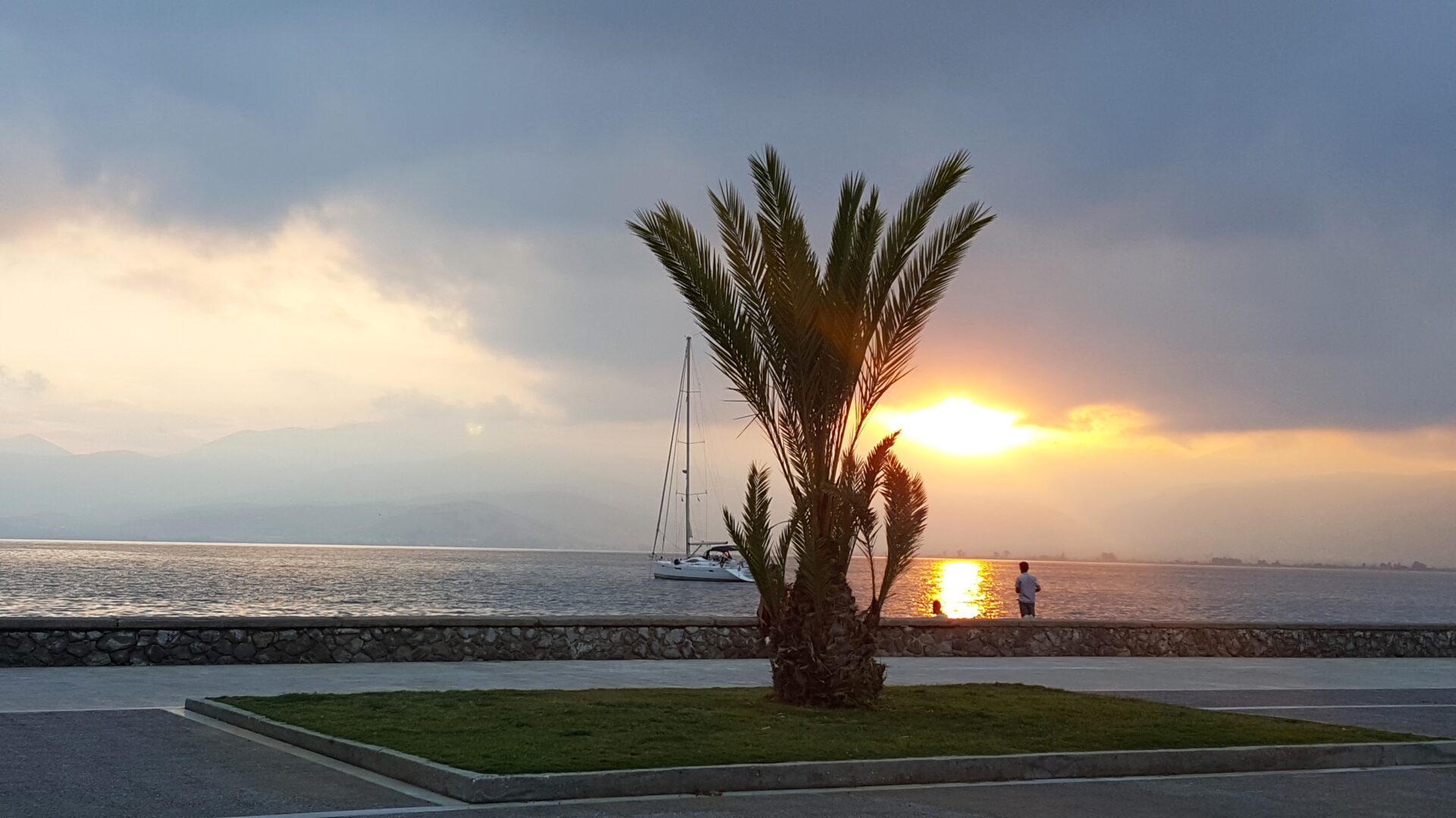 Nafplio Sunset in Greece View Finder Arts