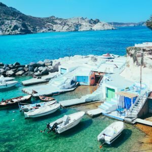 Milos Island Fishing Boats *