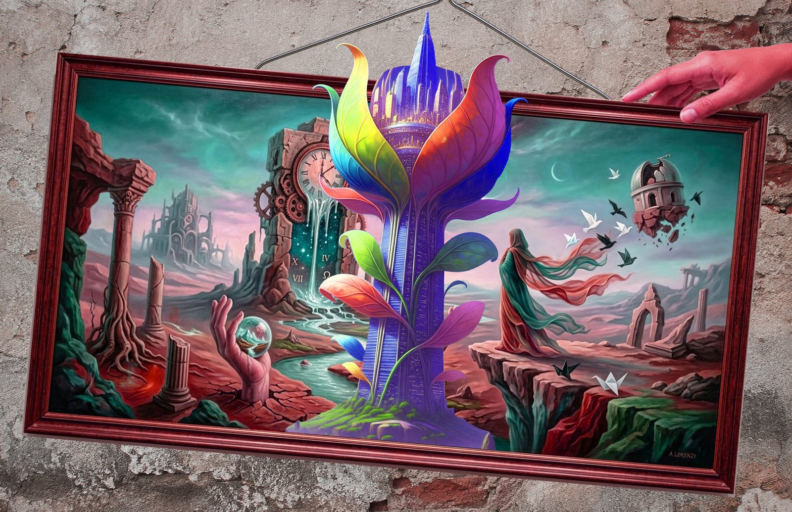 New civilization growth from the old ruins